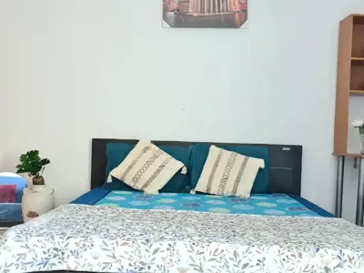 Spacious furnished room with balcony in Al Qusais