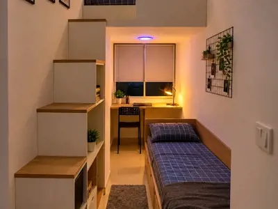 Room with Partition in Al Barsha 1