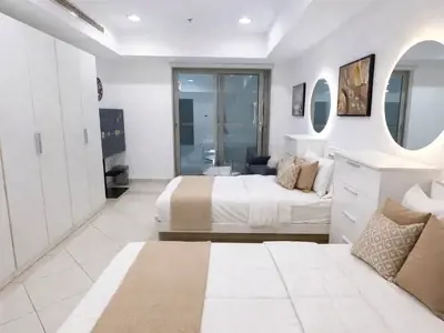 Elegant bedspace in Princess Tower