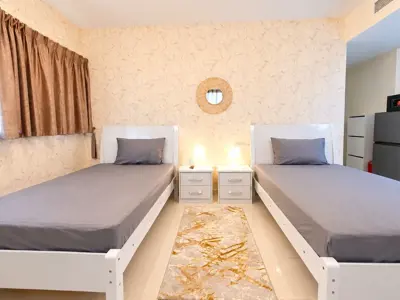 Twin Sharing Bed Space in Sheikh Al Mur Tower