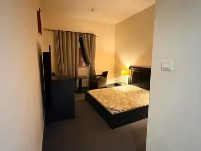 Fully furnished master bedroom in Olympic Park 4