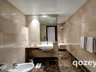 Hotel apartment bed space next to Financial center metro station, Dubai